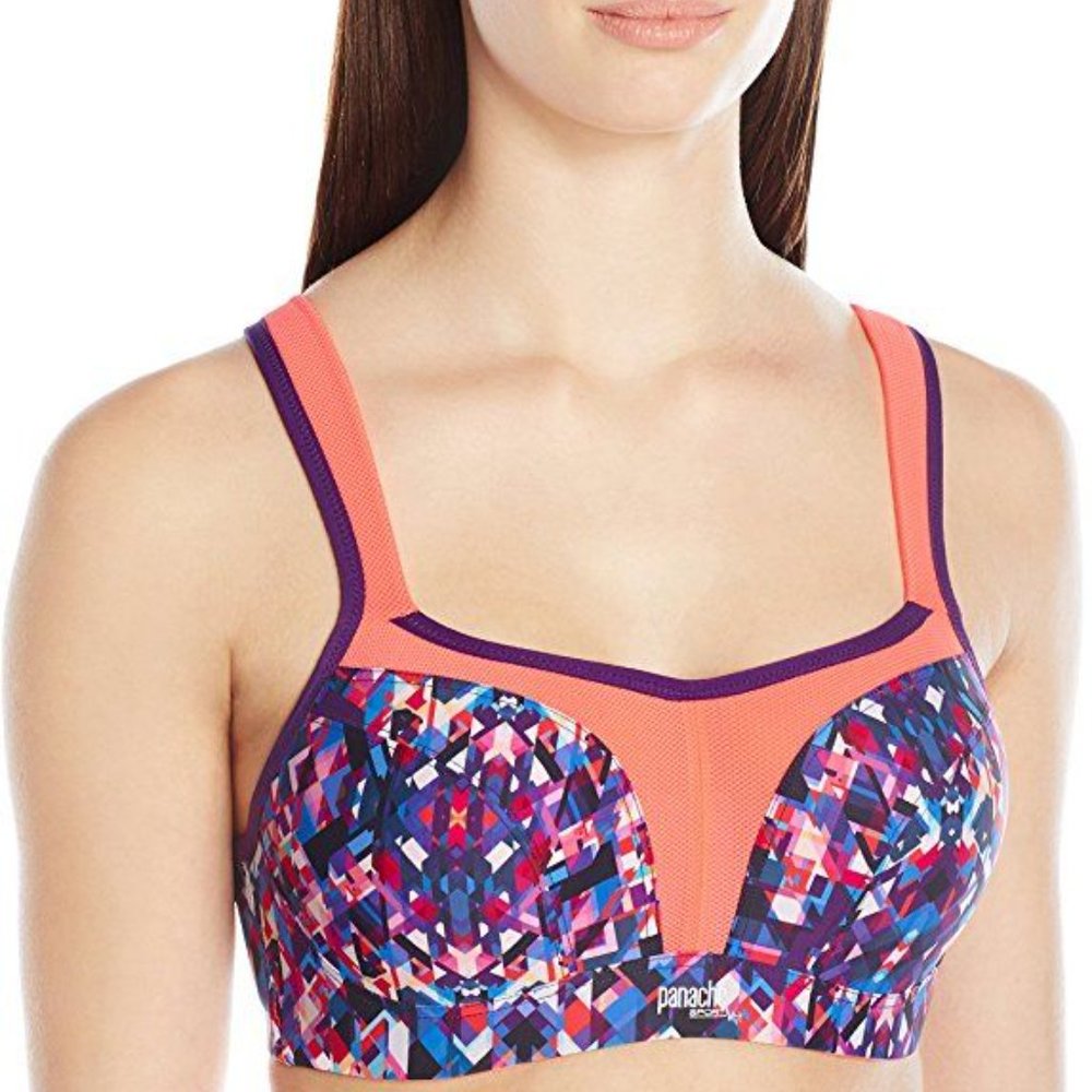 Panache Underwire Sports Bra Kaleidoscope 28H